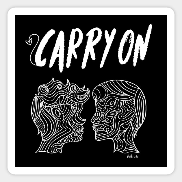 Carry On! Magnet by Anbus